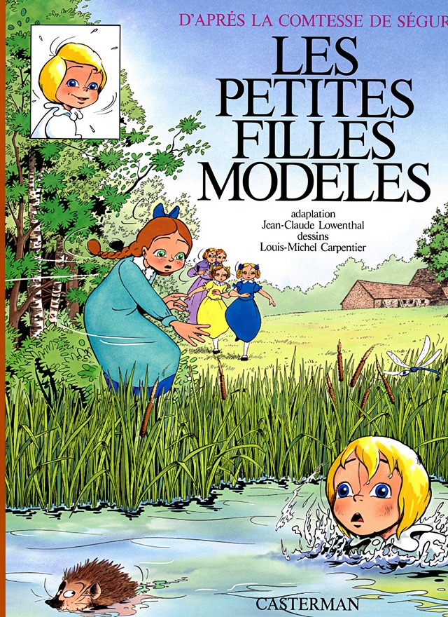 couverture bd Les petites filles modèles