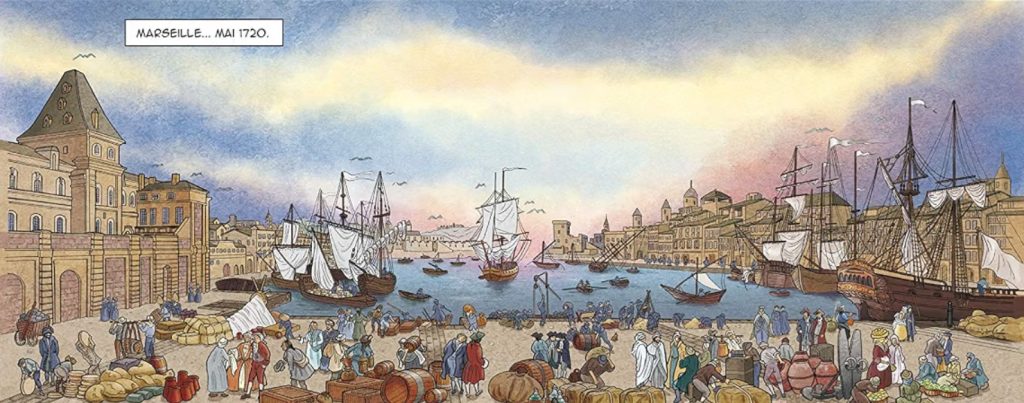 extrait bd Marseille - Et la peste débarqua... 