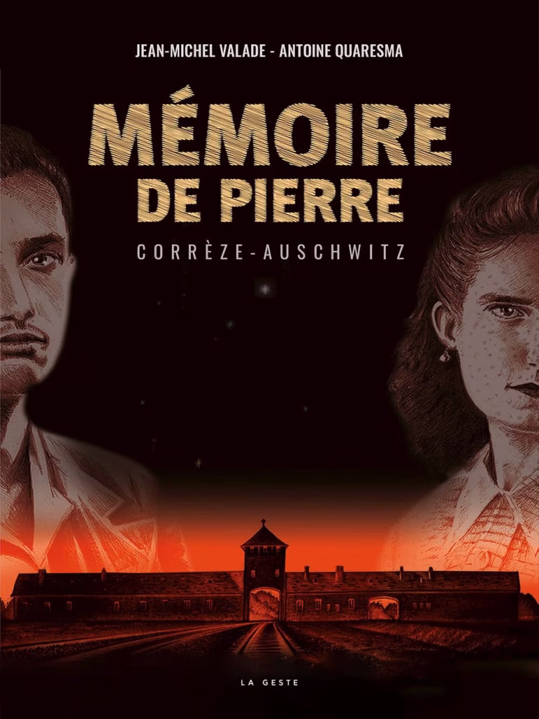 couverture bd Mémoire de pierre - Corrèze-Auschwitz