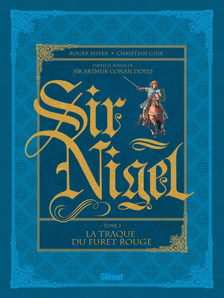 couverture bd Sir Nigel - Tome 2 - La traque du furet rouge