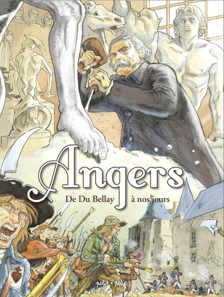 couverture bd Angers - Tome 2 -De Du Bellay à nos jours