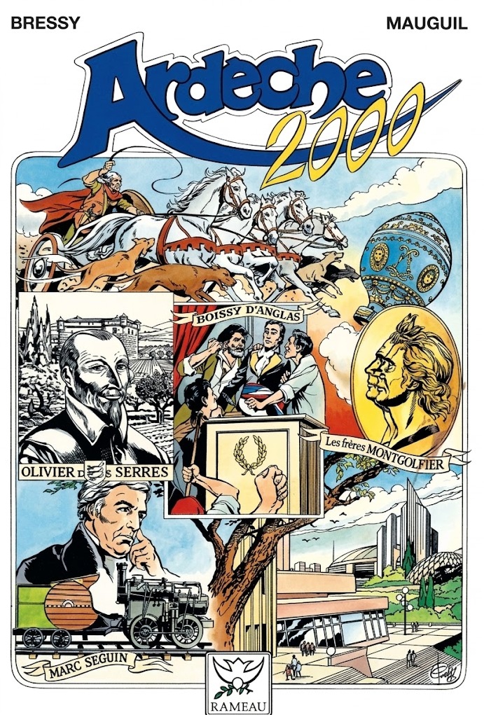 couverture bd Ardèche 2000