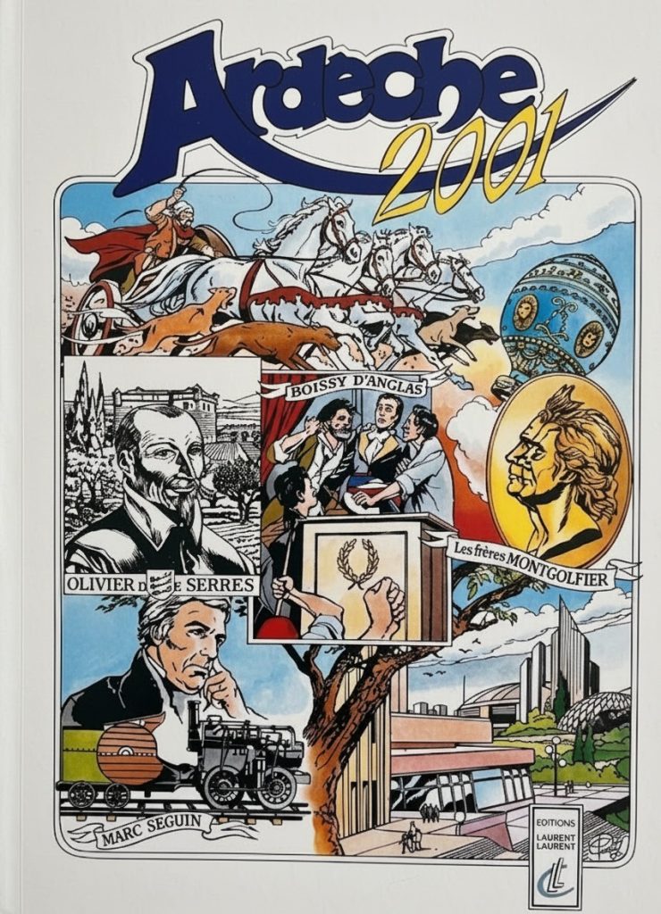 couverture bd Ardèche 2001