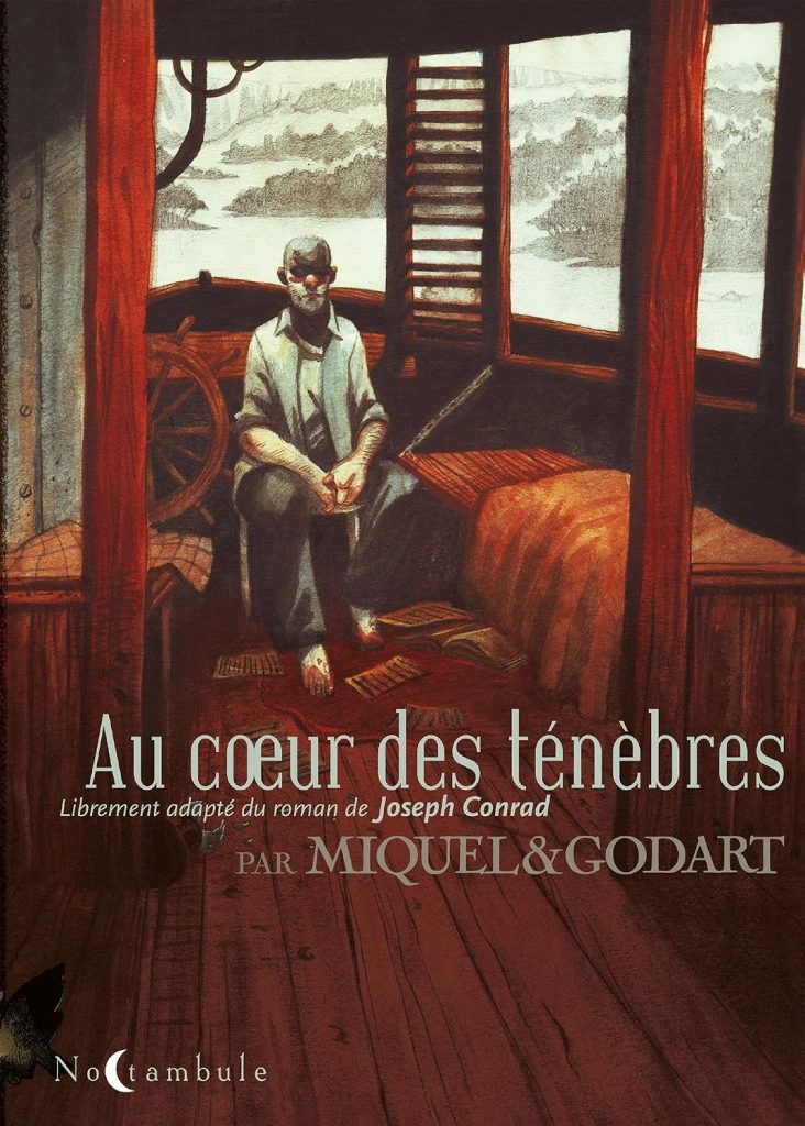 couverture bd Au coeur des ténèbres