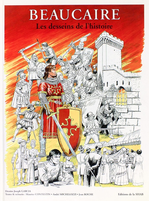 couverture bd Beaucaire - Les desseins de l'Histoire