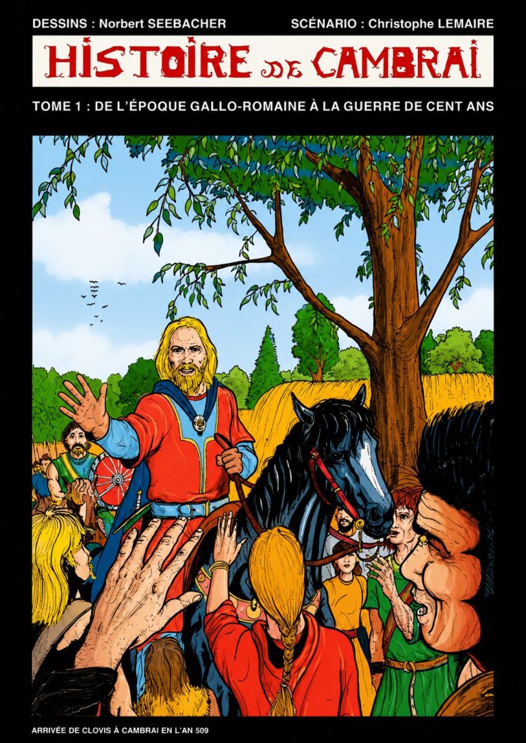 Couverture BD Histoire de Cambrai - Tome 1 - De l'époque Gallo-Romaine à la guerre de cent ans