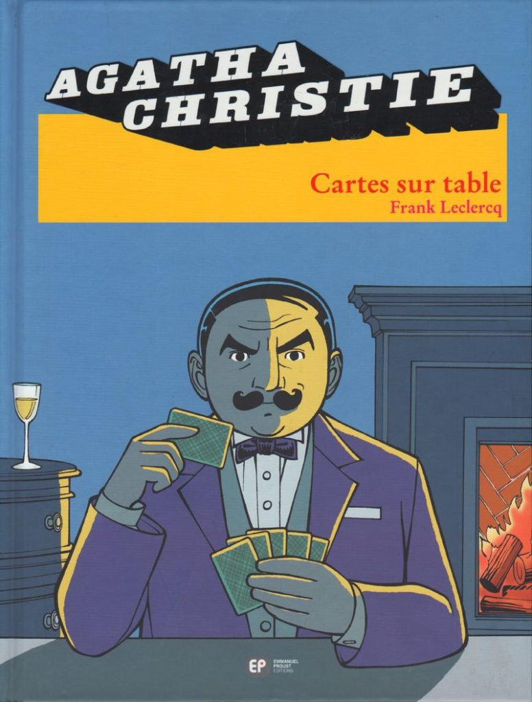 couverture bd Agatha Christie - Cartes sur table