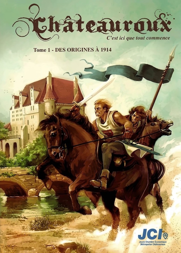 Couverture BD Châteauroux, C'est ici que tout commence