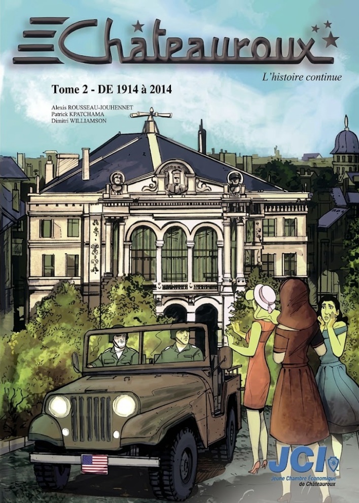 couverture bd Châteauroux, L'histoire continue