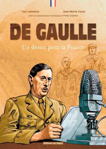 couverture bd De Gaulle - Un destin pour la France