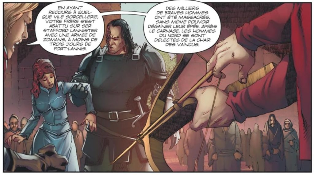 extrait bd A Game of Thrones : la bataille des Rois - Tome 3