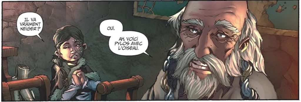 extrait bd A Game of Thrones : la bataille des Rois - Tome I