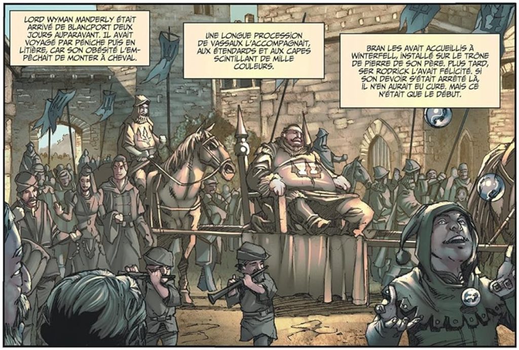 extrait bd A Game of Thrones : la bataille des Rois - Tome 2