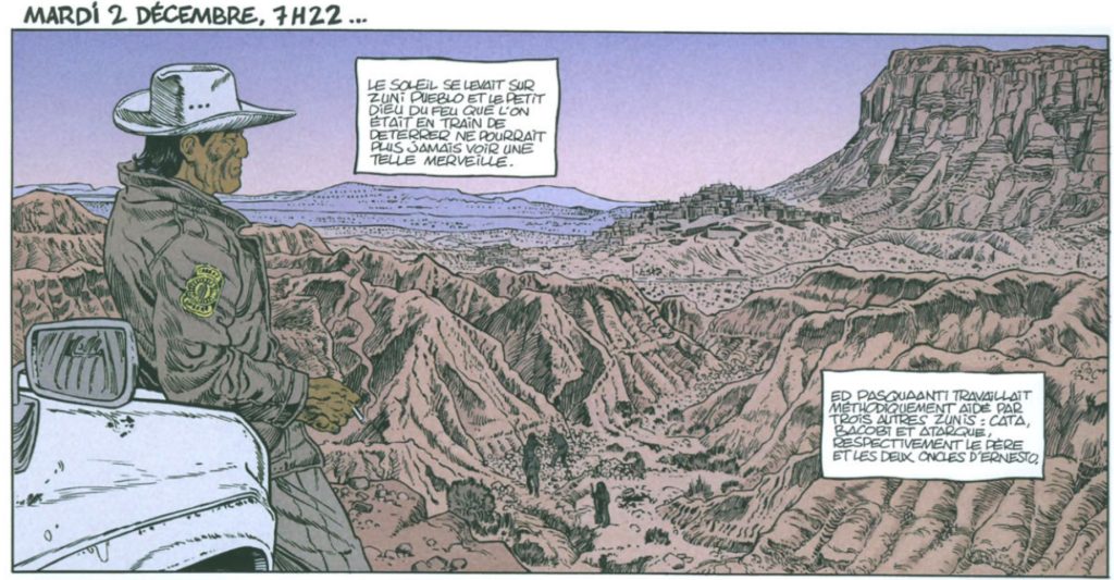 extrait bd Là où dansent les morts