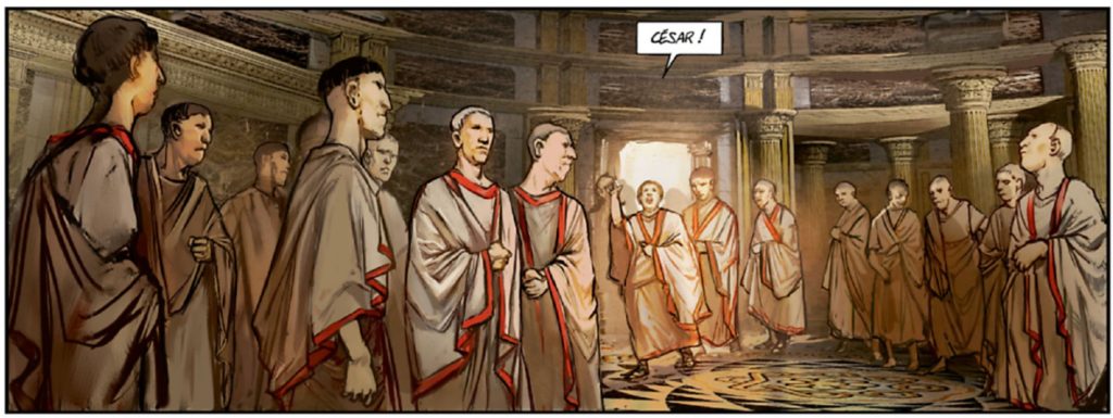 extrait bd Les Reines de sang - Cléopâtre, la Reine fatale - Tome 3