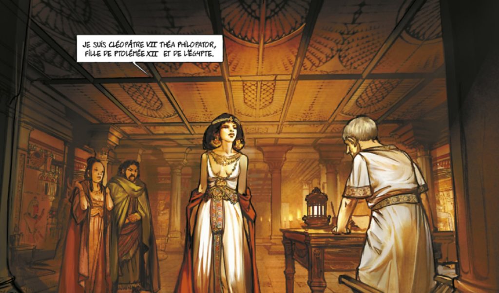 extrait bd Les Reines de sang - Cléopâtre, la Reine fatale - Tome 1