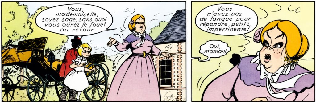 extrait bd Les petites filles modèles