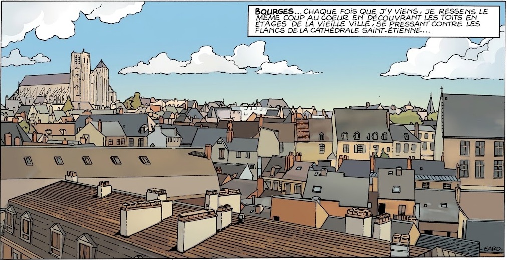 extrait bd Les grandes heures de Bourges