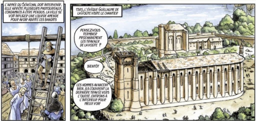 extrait bd Histoire(s) d'Albi