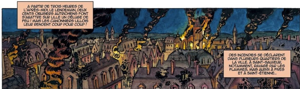 extrait bd Lille - Tome 2 - De l'empire des Habsbourg à la Révolution : de 1477 à 1789