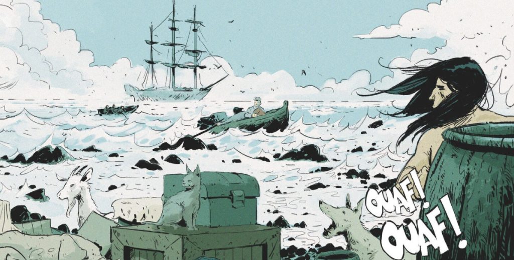 extrait bd Pitcairn - L'île des révoltés du Bounty - Tome 2 - Nouvelle vie