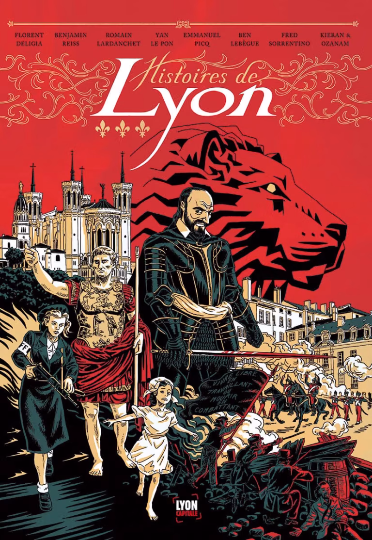 Couverture BD Histoires de Lyon - Tome 1