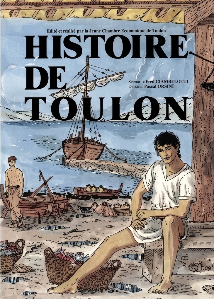 couverture bd Histoire de Toulon