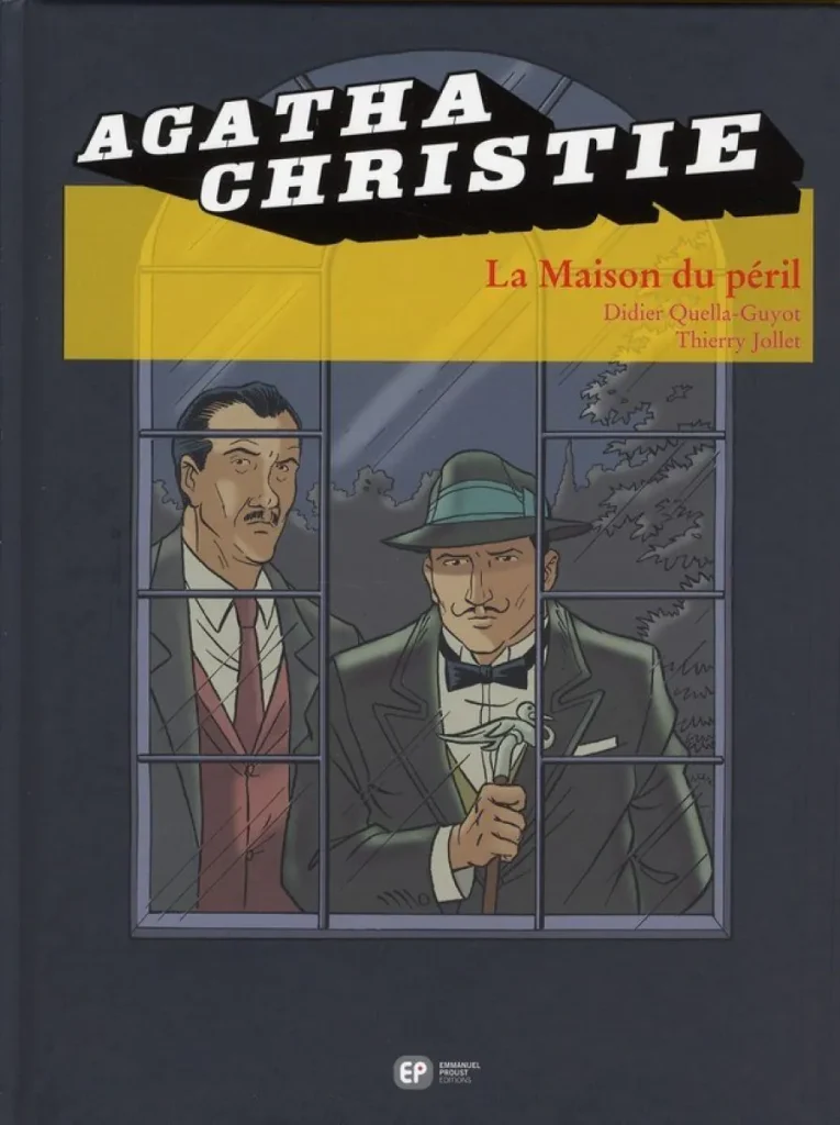 couverture bd Agatha Christie - La maison du péril