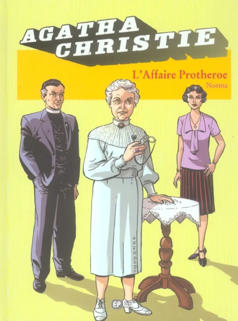 couverture bd Agatha Christie - L'Affaire Protheroe