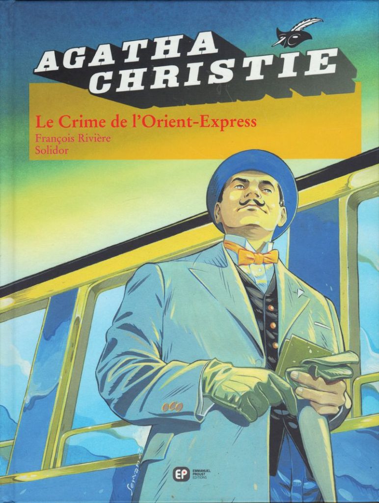 couverture BD Agatha Christie - Le crime de l'Orient-Express