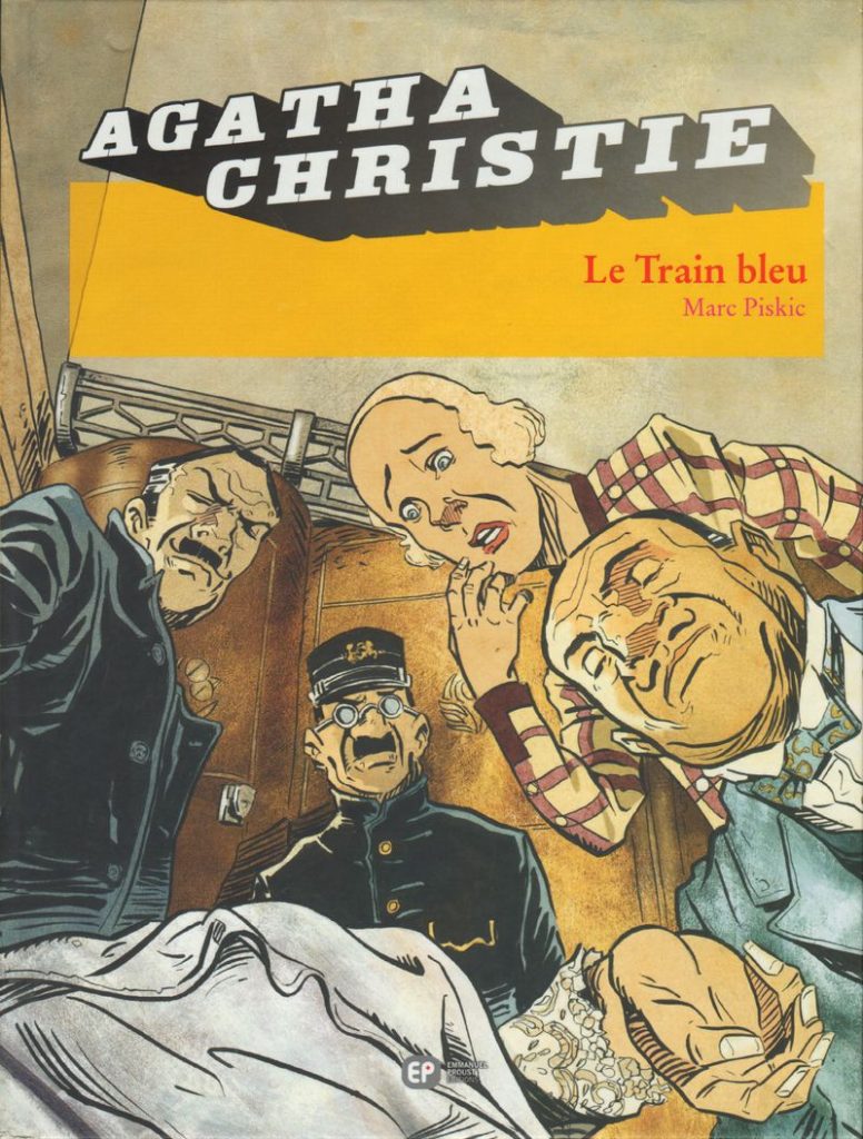 couverture bd Agatha Christie - Le Train bleu