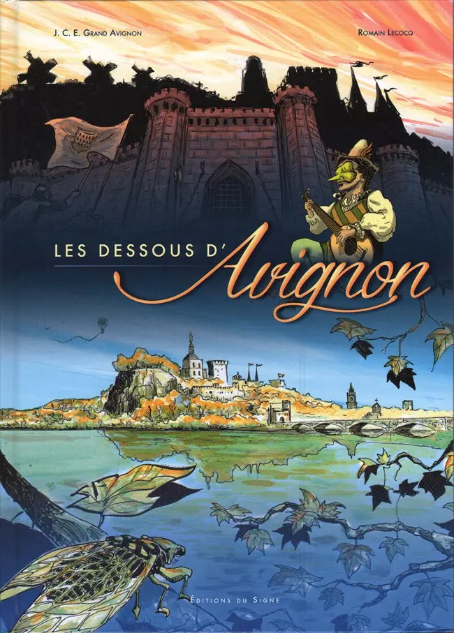 couverture bd Les dessous d'Avignon