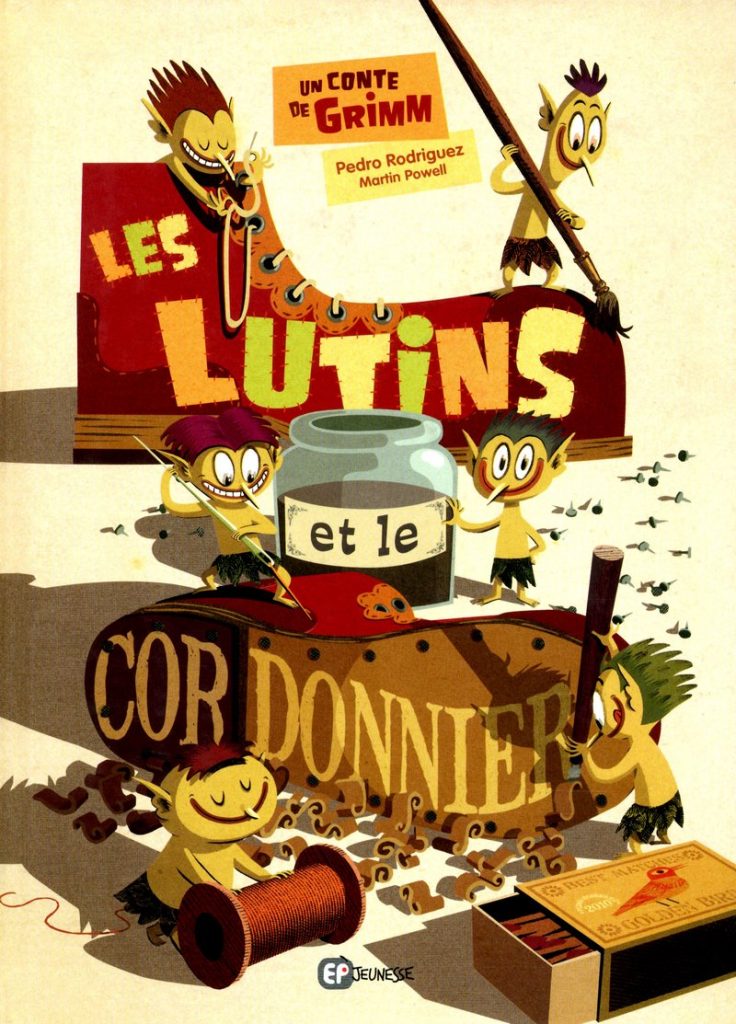 couverture bd Les Merveilleux contes de Grimm - Tome 1 - Les lutins et le cordonnier