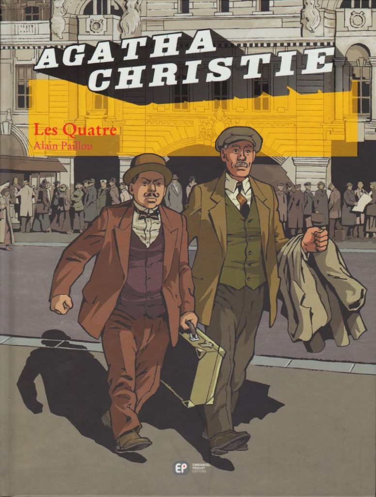couverture bd Agatha Christie - Les Quatre