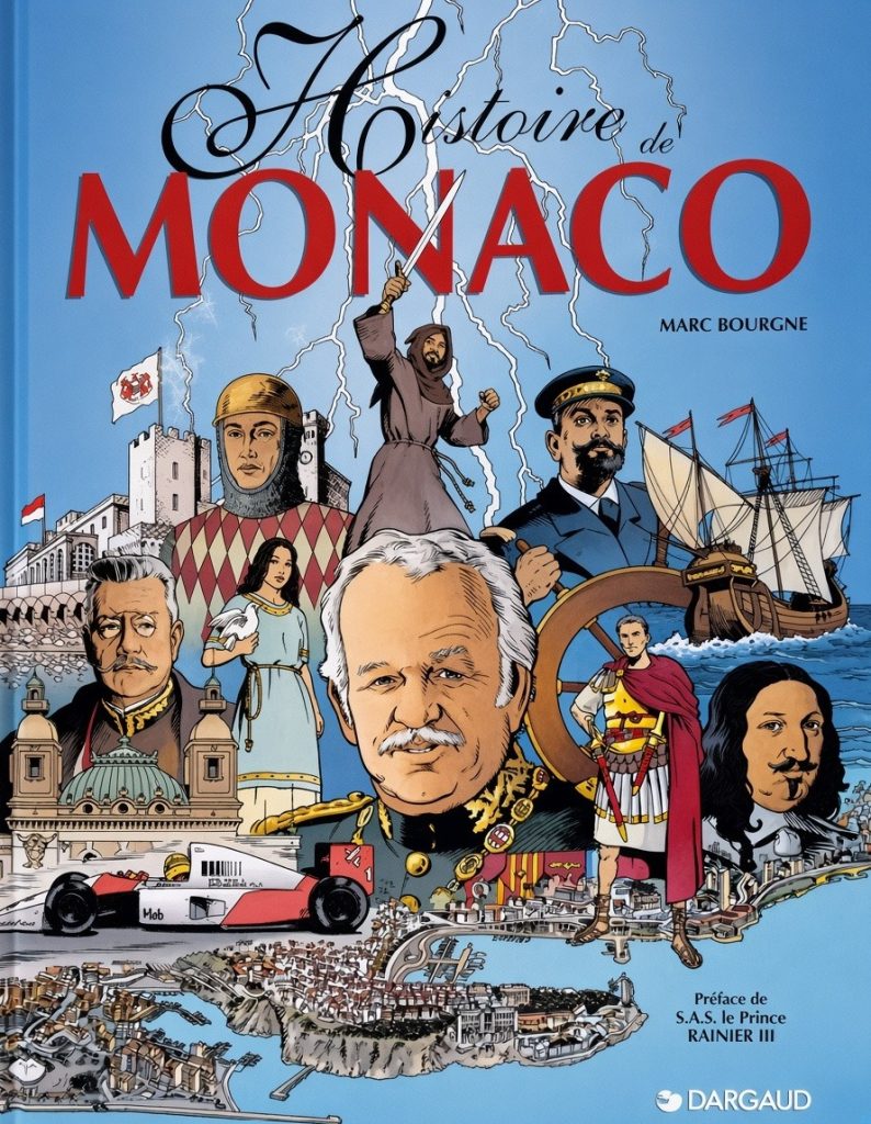 couverture bd Histoire de Monaco