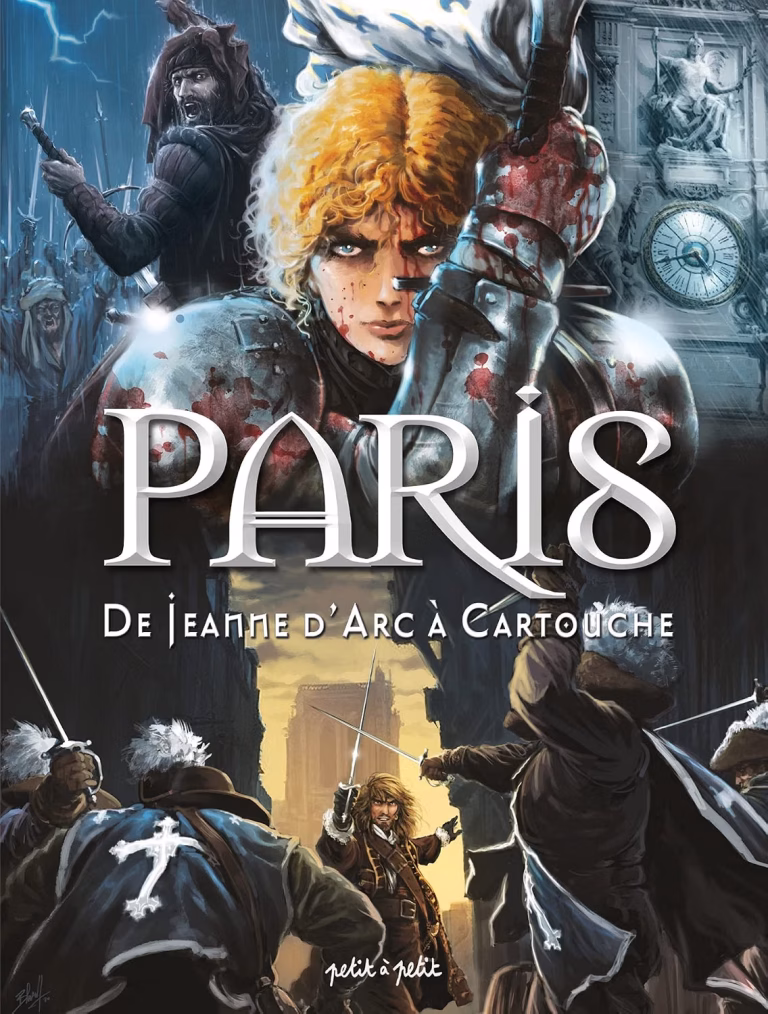 Couverture BD Paris - Tome 2 - De Jeanne d'Arc à Cartouche