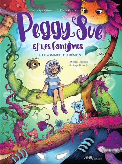 couverture bd Peggy Sue et les fantômes - Tome 2 - Le Sommeil du démon