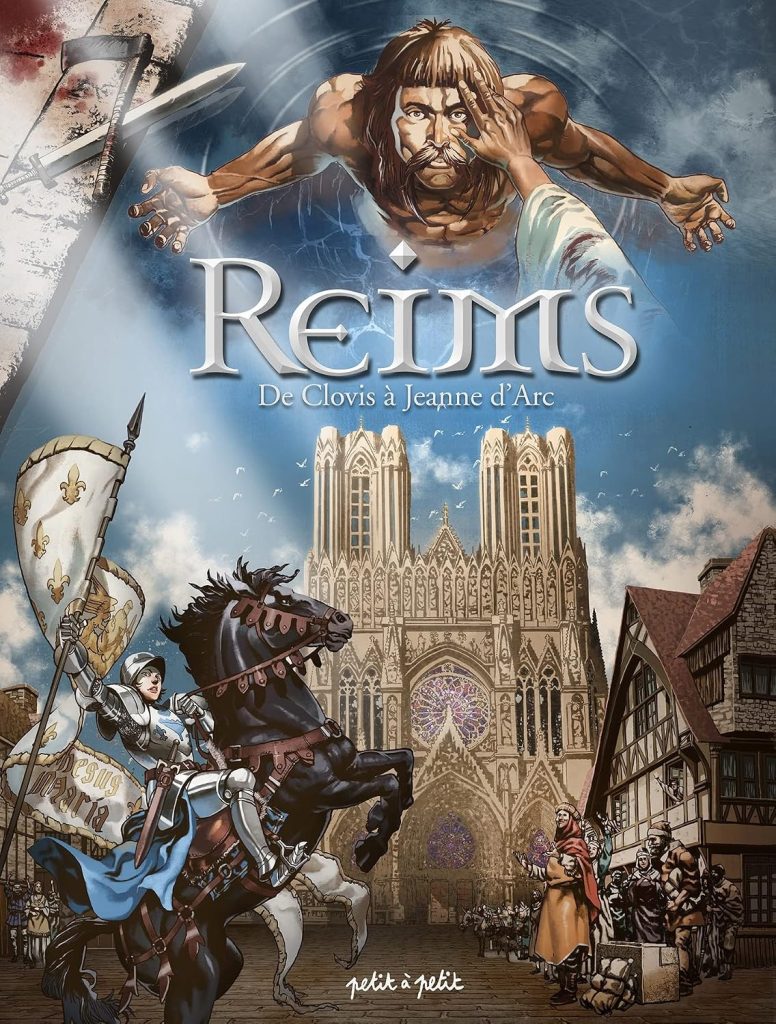 couverture bd Reims - Tome 1 - De Clovis à Jeanne d'Arc