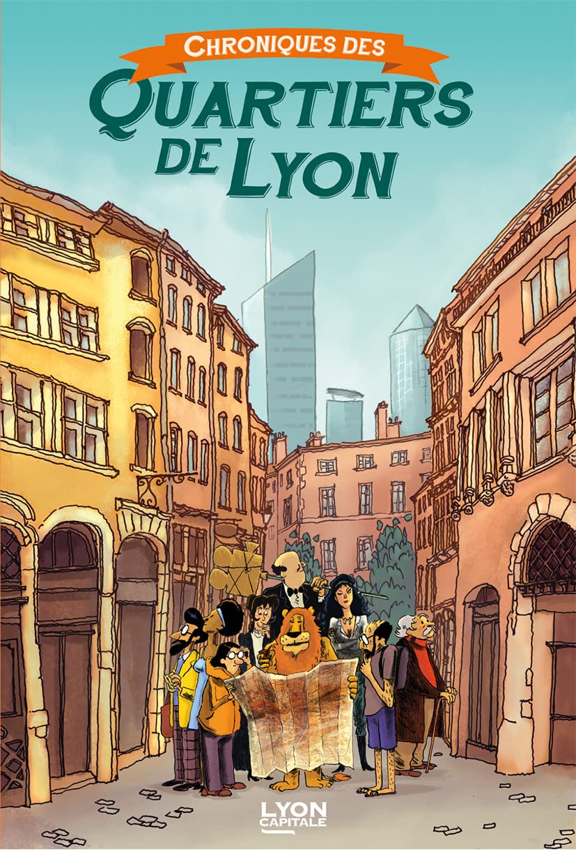 couverture bd Chroniques des quartiers de Lyon