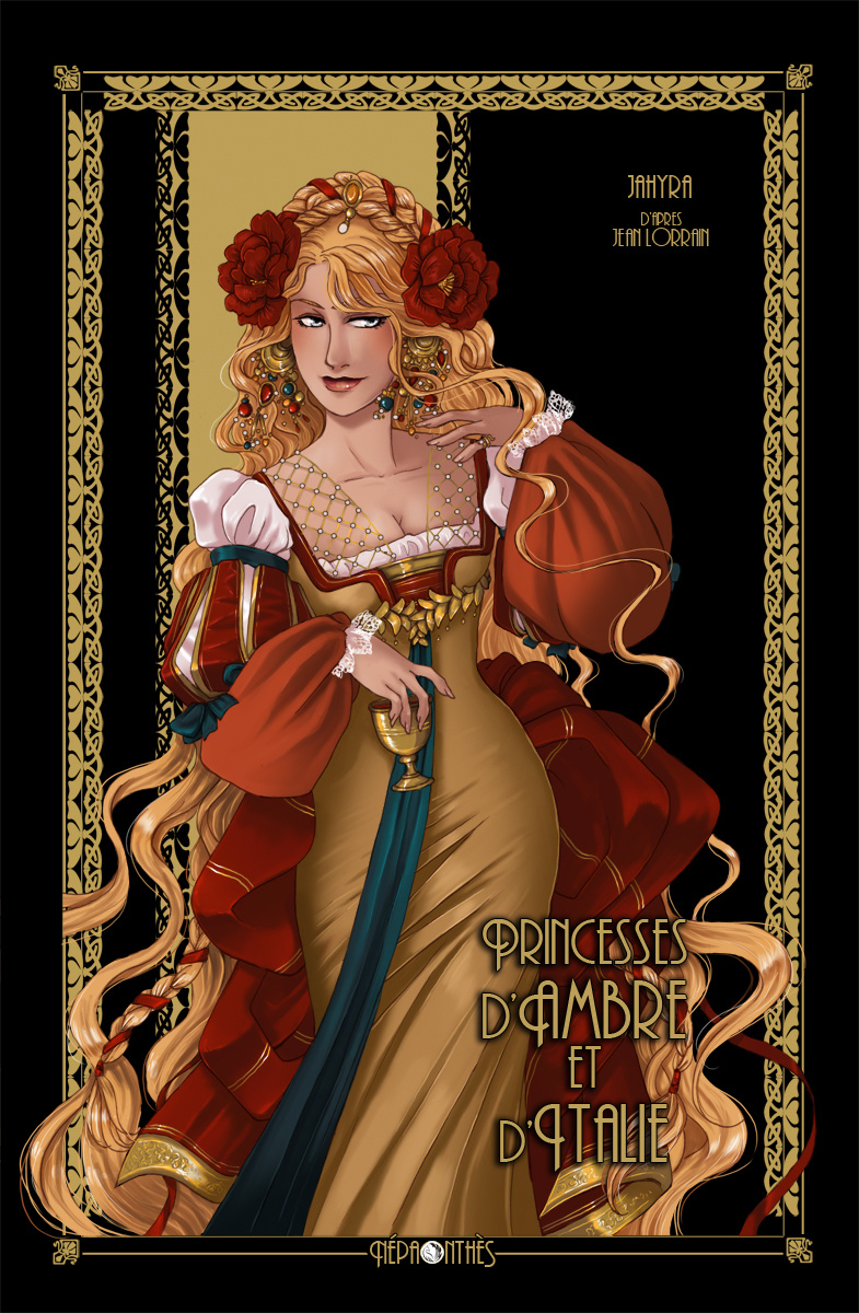 couverture bd Contes de Jean Lorrain - Tome 2 - Princesses d'Ambre et d'Italie