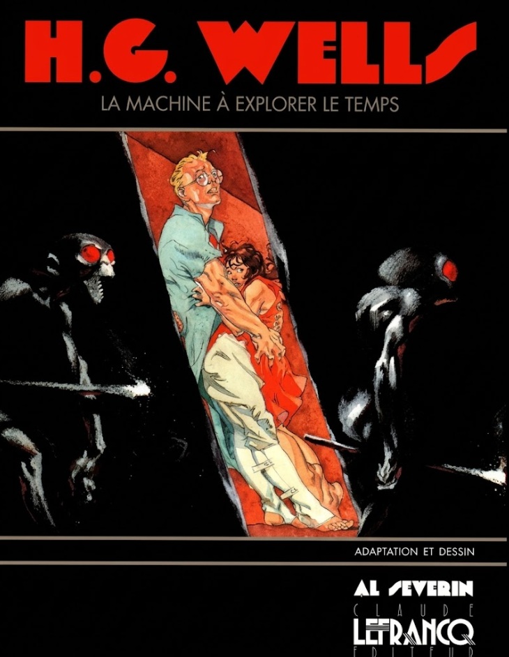 couverture bd La Machine à explorer le temps