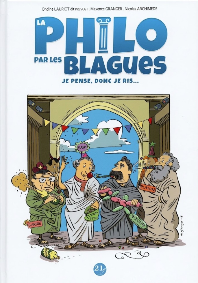 couverture bd La philo par les blagues
