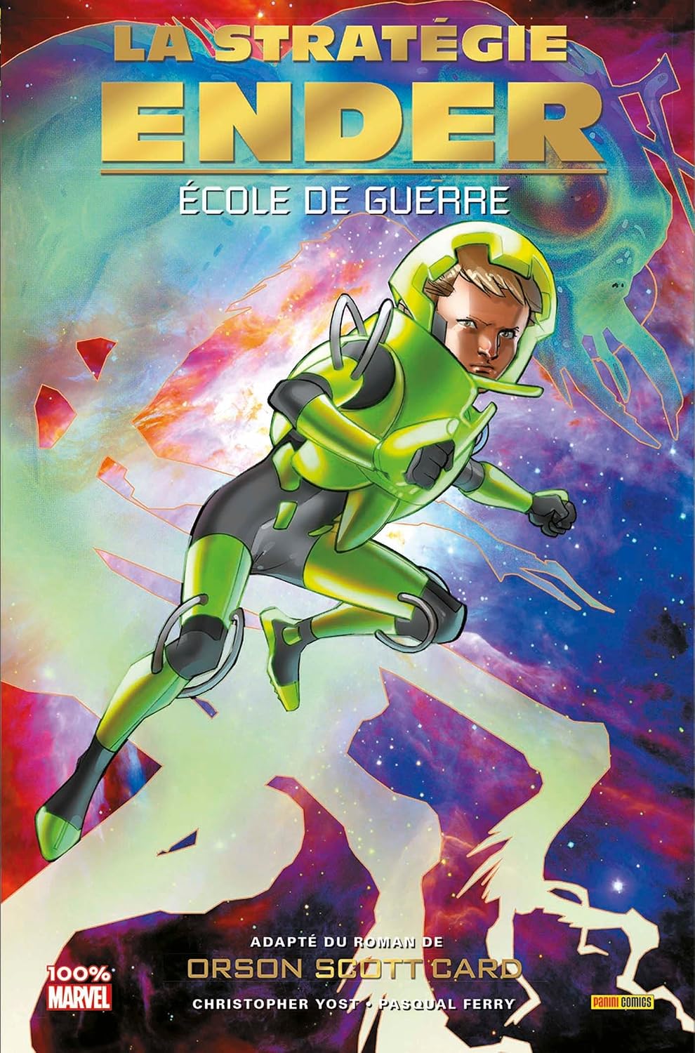 couverture bd La stratégie Ender - Tome 1 - École de guerre