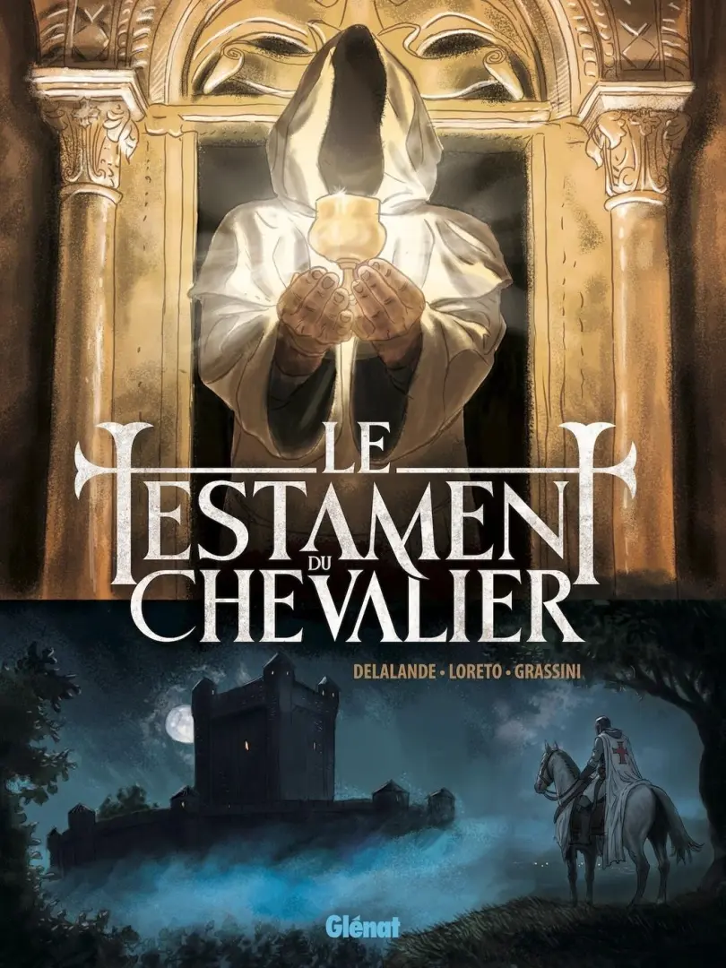 couverture bd Le testament du chevalier