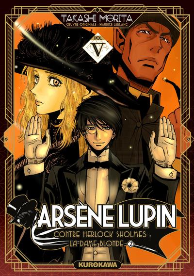 couverture bd Arsène Lupin contre Herlock Sholmès - Tome 5 - La Dame blonde 2e partie