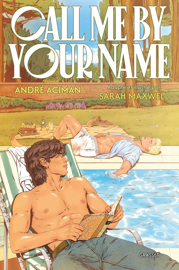 couverture bd Call Me by Your Name - Roman graphique