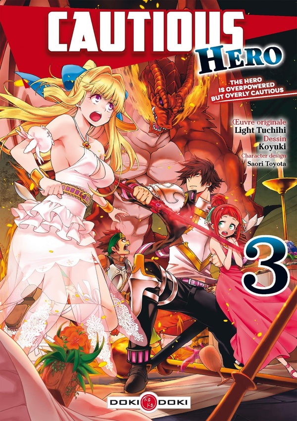 Couverture BD Cautious hero - The hero is overpowered but overly cautious - 3