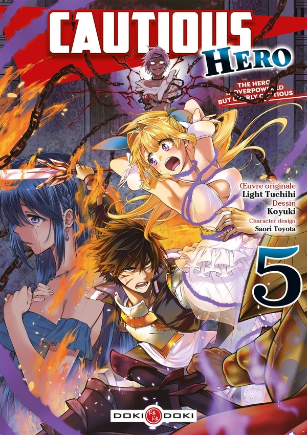 Couverture BD Cautious hero - The hero is overpowered but overly cautious - 5