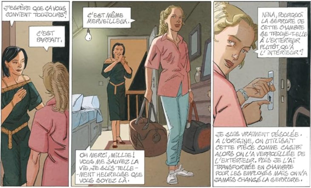extrait bd La femme de ménage