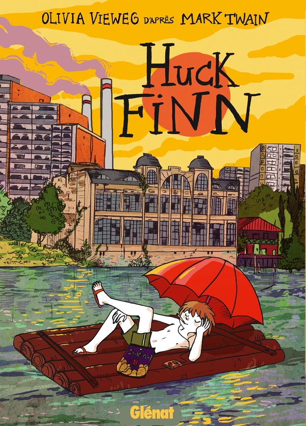couverture bd Huck Finn
